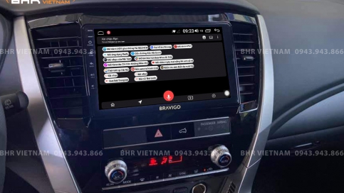 Màn hình DVD Android liền camera 360 xe Mitsubishi Pajero Sport 2018 - nay | Bravigo Ultimate (4G+64G)  